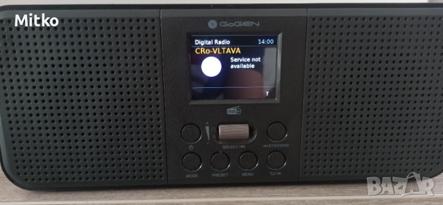 Радио GoGEN DAB 800 BTC, Bluetooth, цветен LCD, снимка 3 - Радиокасетофони, транзистори - 54731935