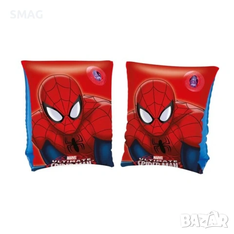 Детски надуваеми пояси Spiderman 3-6г/18-30кг винил_1091190