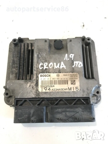 Електронен блок за управление (ECU) за Fiat Croma 1.9 M Jet (2006) 0281012963 / 55205064 