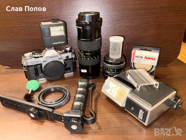 Аналогов фотоапарат Canon AE-1