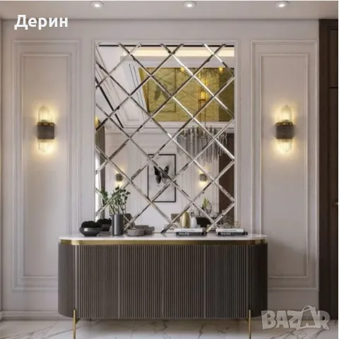 Огледални стикери за стена 32 броя – Лесен начин да преобразиш дома си с модерна елегантност
