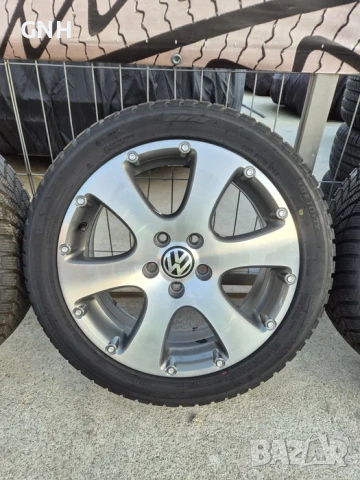 Джанти CMS 17 цола , 5х112 , 6.5j ,et42 , 205/50/17 Vw Skoda Audi Se, снимка 3 - Гуми и джанти - 54484709