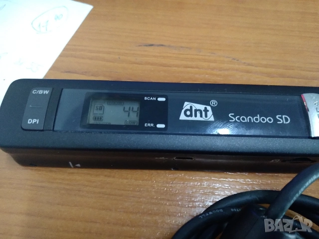 Преносим скенер за документи dnt Scandoo SD, снимка 3 - Принтери, копири, скенери - 55272688