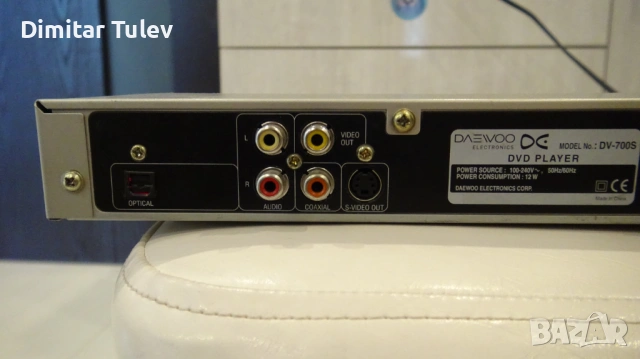DAEWOO DVD Player DV-700S, снимка 8 - Плейъри, домашно кино, прожектори - 54575738