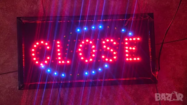 LED Рекламна табела за магазин или заведение OPEN/CLOSE, снимка 3 - Рекламни табели - 55483431
