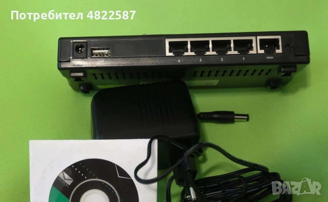 Мрежови  Рутер  с  USB   -  Принт Сървър, снимка 2 - Рутери - 55185908
