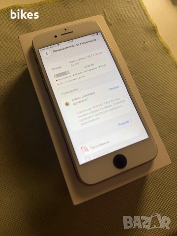 iPhone se 2020 white 64gb ТОП СЪСТОЯНИЕ 100%🔋, снимка 5 - Apple iPhone - 54221677