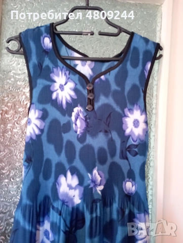 Красива синя рокля, снимка 5 - Рокли - 54339365