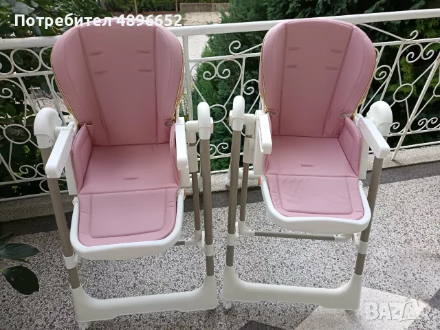 Количка Chipolino Duo Smart 3в1, Столчета за кола, Столчета за хранене Milk Shake, Обиколници Cotton, снимка 15 - Стоки за близнаци - 55408995