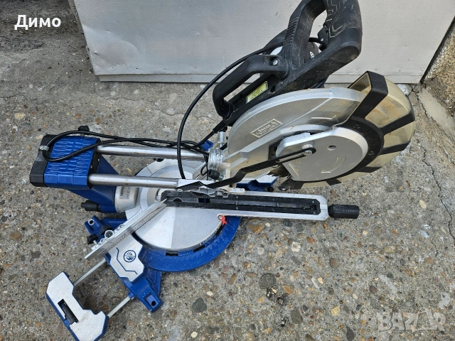 Настолен циркуляр (герунг) с плъзгач 2000W | Ø255 мм | Професионален