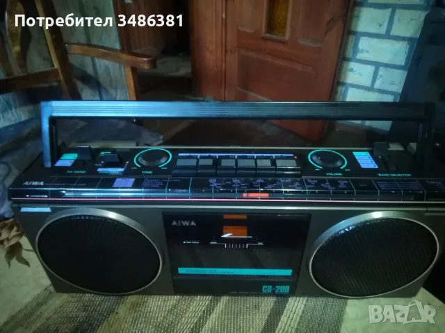 AIWA CS 200 Z  МИНИ МОДЕЛ , снимка 2 - Радиокасетофони, транзистори - 55314740