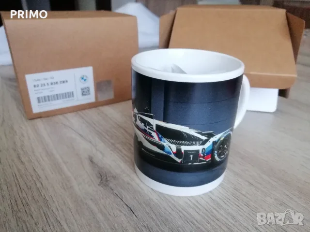 Oригинална чаша BMW M Motorsport Mug (Порцела, снимка 3 - Фен артикули - 55379799