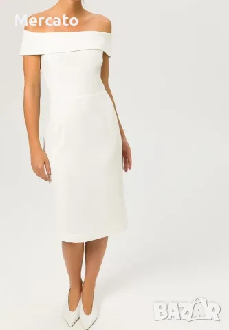  IVY OAK Off-Shoulder Midi, снимка 6 - Рокли - 55529096