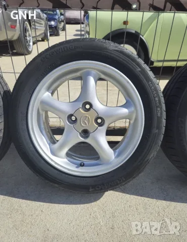 Джанти Enkei Mazda Mx5 15 цола , 4х100 , 6j , et45 , 185/55/15 Suzuki, снимка 3 - Гуми и джанти - 55494293