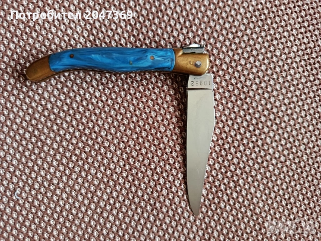 Laguiole стар джобен нож , снимка 6 - Колекции - 55176426