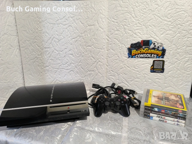 Playstation 3 Fat 80GB Перфектен!