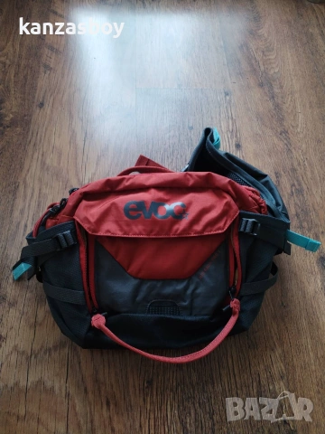 Evoc Hip Pack Pro 3L Punainen - МЪЖКА СПОРТНА ПРЕПАСКА НОВА БЕТ ЕТИКЕТИ , снимка 4 - Чанти - 54956817