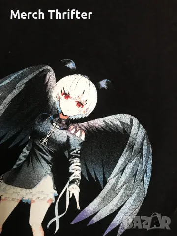 Тениска на Drop Dead Anime Wings (XL), снимка 2 - Тениски - 55692229