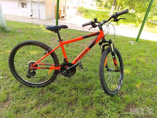 Детски велосипед B'TWIN Rockrider 500 24 цола с 18 скорости, снимка 2 - Велосипеди - 54836612