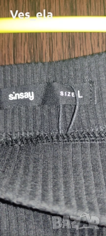 нова черна пола с цепка, снимка 4 - Поли - 54242254