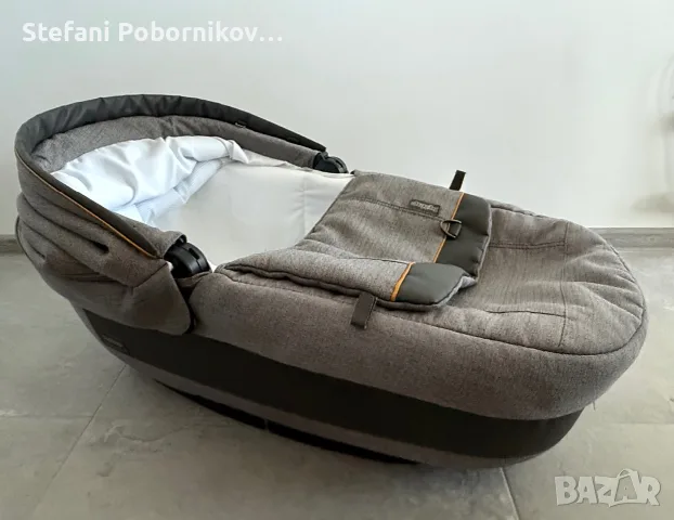 Кош за новородено Peg Perego Navetta Elite с комплект за сигурност Kit Auto, снимка 2 - Детски колички - 55470353
