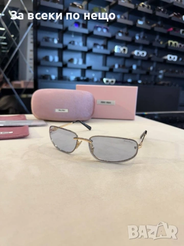 Miu Miu Слънчеви Очила С UV400 Миу Миу С ПОДАРЪК🎁Калъф Различни Цветове 