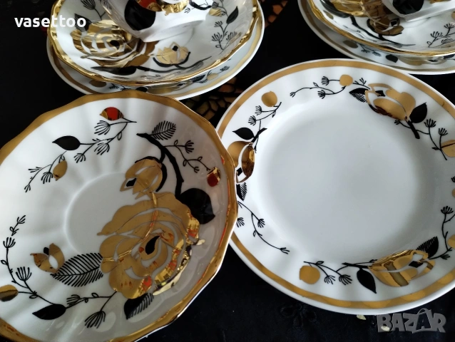 Костен порцелан Вербилки, снимка 4 - Сервизи - 54018976