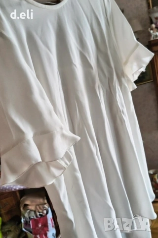 Max Mara Original Size L Бяла туника
