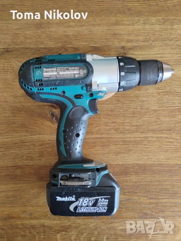 Makita акумулаторна ударна бормашина 18V, снимка 2 - Бормашини - 54441646