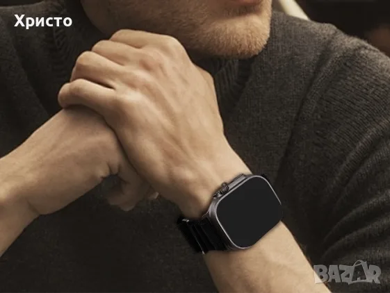 НОВ!!! Смарт часовник Apple Watch Ultra 3, GPS + Cellular, Корпус Black Titanium 49mm, Alpine Loop, снимка 6 - Смарт часовници - 55366312