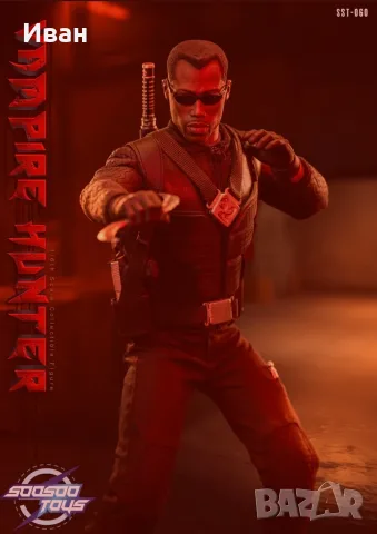 Върховният Vampire Hunter / Blade – колекционерска фигура 1/6, снимка 8 - Колекции - 55330263