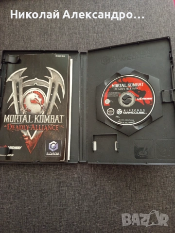 Mortal Kombat Deadly Alliance Nintendo GameCube, снимка 2 - Игри за Nintendo - 54582276