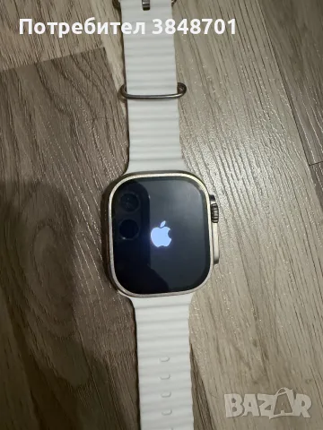 Apple Watch Ultra 3 49mm Titanium GPS - като нов, снимка 2 - Смарт гривни - 55647605