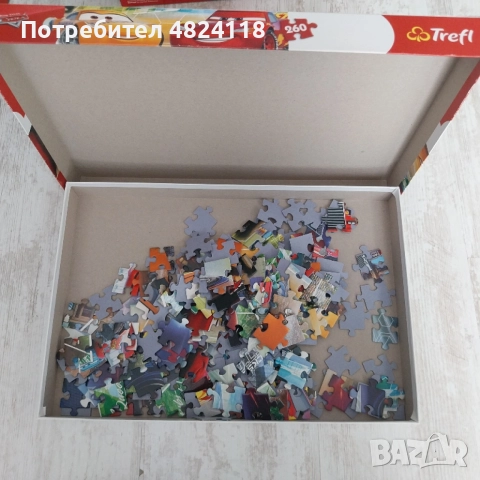 Детски пъзел The cars, 260 части, снимка 2 - Игри и пъзели - 54498886