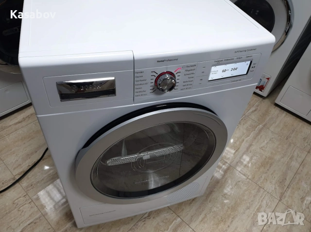 Сушилня Bosch Home Professional Термопомпа 12м Гаранция Бош, снимка 5 - Сушилни - 54244460