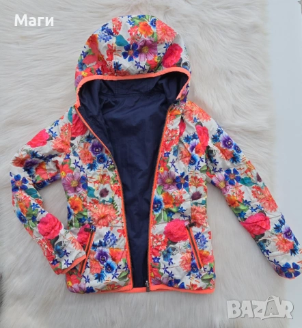 Детско яке с две лица пролет есен 9-10 години, снимка 6 - Детски якета и елеци - 54024988