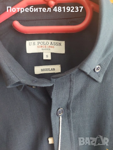 Мъжка риза U.S. Polo Assn., снимка 5 - Ризи - 55132543