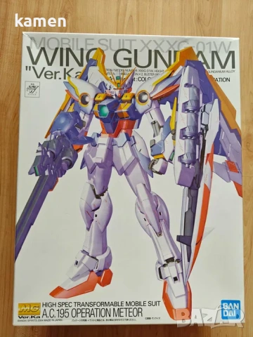 Bandai MG 1/100 Wing Gundam "Ver.Ka" (Нов)