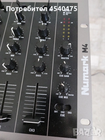 NUMARK M 4 (смесител), снимка 2 - Ресийвъри, усилватели, смесителни пултове - 54541773