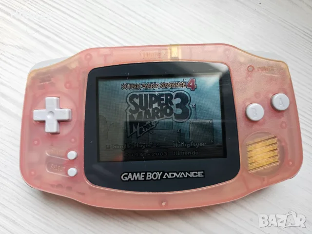 Nintendo Game Boy Advance Pink Clear, снимка 7 - Nintendo конзоли - 55434619
