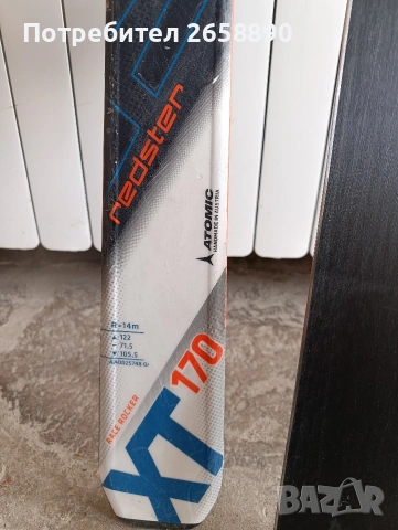 ски Atomic redster xt 170см, снимка 5 - Зимни спортове - 55011772