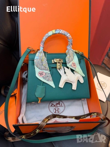 чанти HERMES Kelly 25 , снимка 9 - Чанти - 54800535