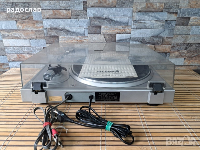 Sanyo TP-20, снимка 9 - Грамофони - 54631173