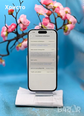 ГАРАНЦИОНЕН!!! Apple iPhone 17, 256GB, 5G, Mist Blue , снимка 4 - Apple iPhone - 55001675