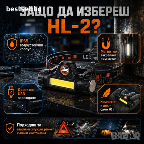 Акумулаторен LED челник фенер глава бягане планина лов риболов каска, снимка 4 - Къмпинг осветление - 29017098