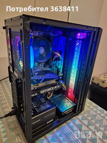 Геймърски компютър гаранция/ryzen 5 5500 16GB,RTX 3060 12GB, 512GB NVME SSD, 1TB HDD, снимка 3 - Геймърски - 55577395
