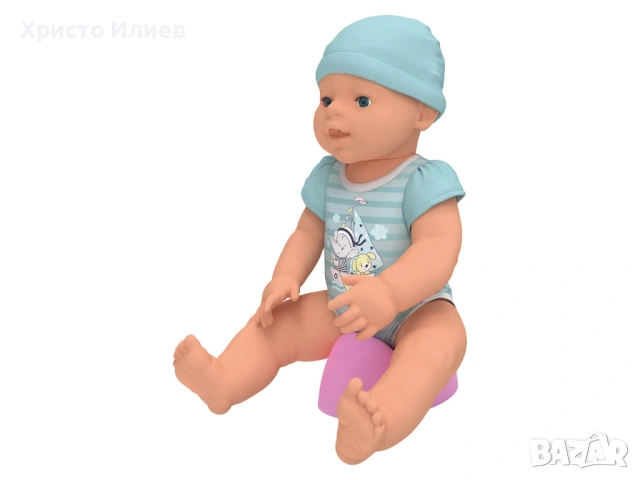 Кукла бебе 40см Новородено пие и пишка, снимка 7 - Кукли - 54499464