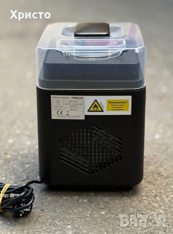 ГАРАНЦИОННА!!! Машина за сладолед Finlux FCRM-2425W, 100W, 0.8 л , снимка 3 - Други - 55019243
