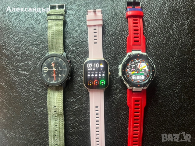 Xiaomi Amazfit T-REX, Xiaomi Amazfit GTR 47MM, Xiaomi Amazfit GTS