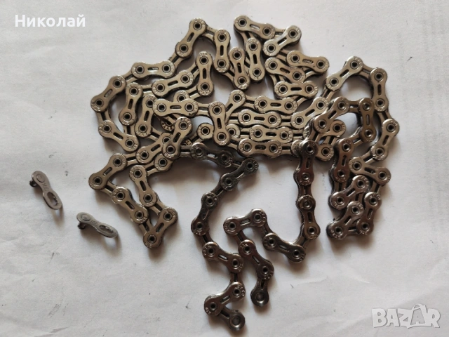Венец касета Shimano 105 CS-HG62-10s + верига, снимка 4 - Части за велосипеди - 54463803